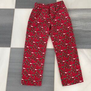 Vineyard Vines Red and Green Kids Pajama Bottoms